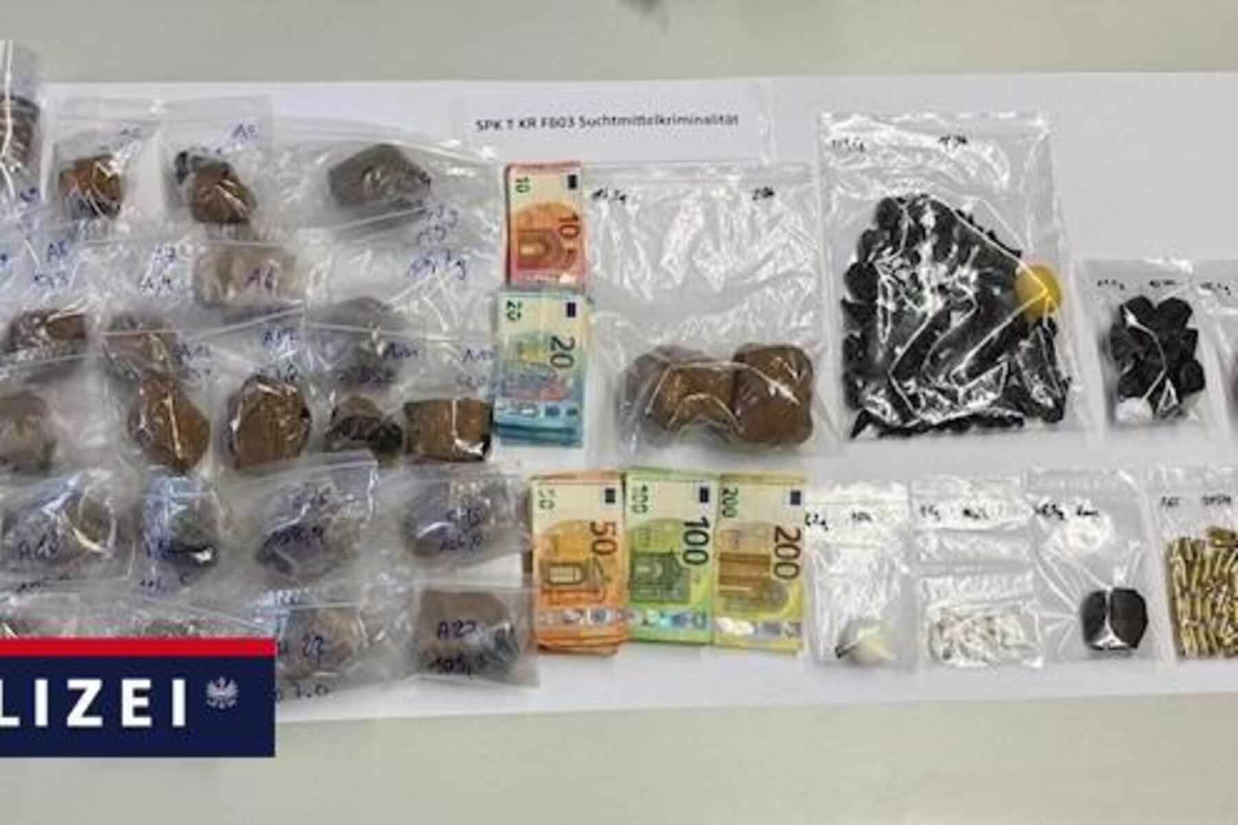 Schlag gegen Drogenszene in Innsbruck: 17 Kilo Kokain sichergestellt