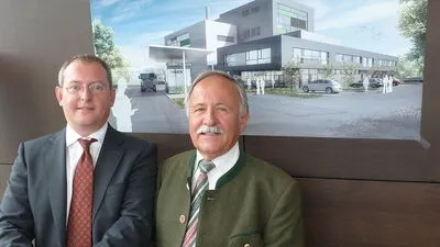 Minex-Geschäftsführer Ulrich Koch und Heinz Brunold planen eine 80-Millionen-Euro-Investition in Zeltweg