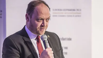 Sloweniens Wirtschaftskammerpräsident Boštjan Gorjup
