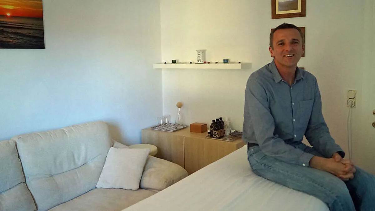 Der Sport hat Ryan Evans (43) aus Wales über Umwege zur Massage gebracht