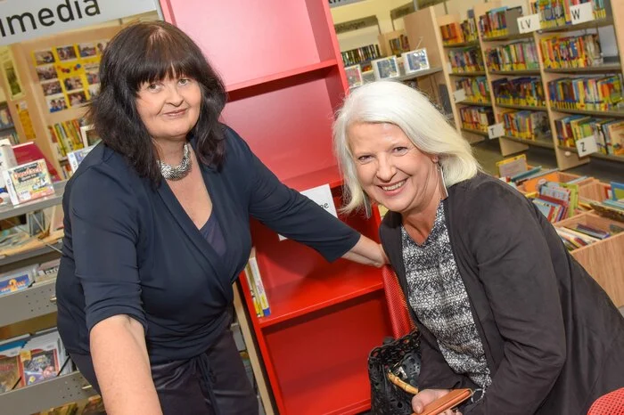 Unternehmerin Christine Glinzner-Mosier und Redakteurin Andrea Steiner.