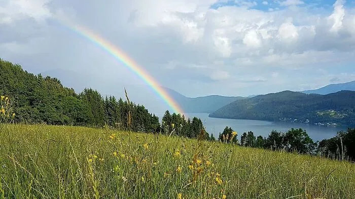 Sonne und Regen: Das perfekte Wetter für den schönsten Regenbogen