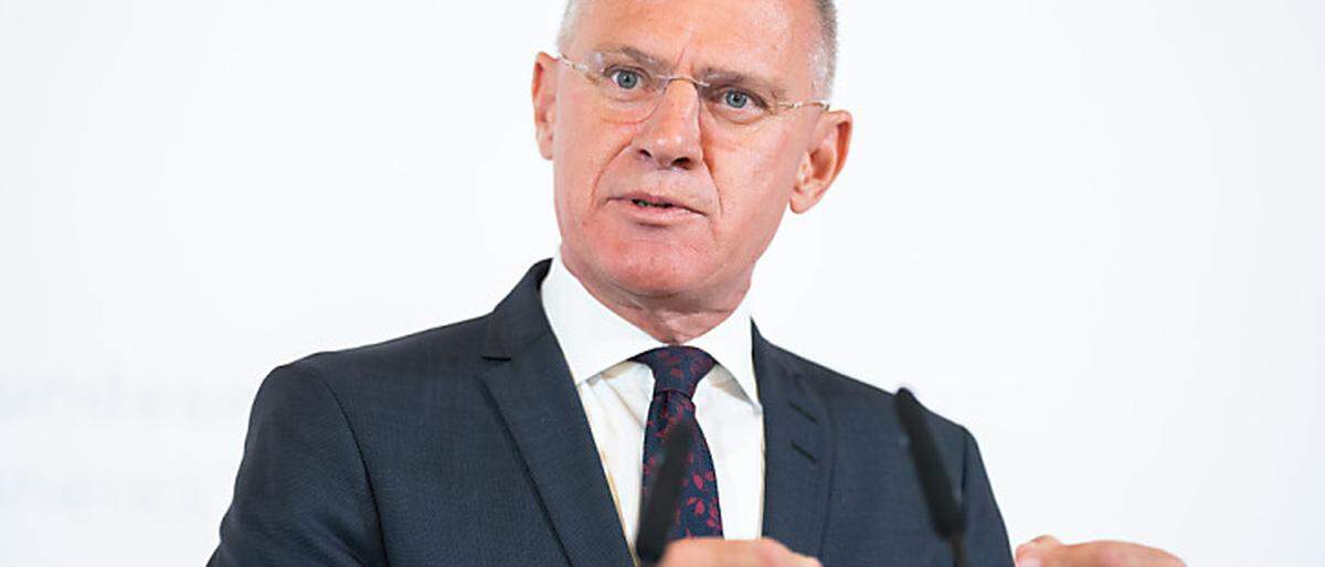Innenminister Gerhard Karner (VP).