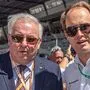 Ring-Manager Philipp Berkessy mit LH Hermann Schützenhöfer beim Formel-1-GP 2019