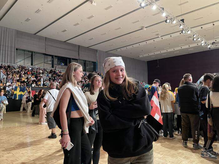 Maya Bosancic, 14, freut sich über die Hip-Hop-Weltmeisterschaft