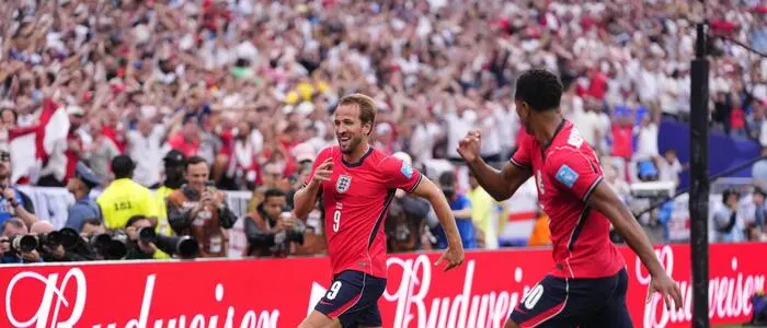 Harry Kane und Jude Bellingham trafen
