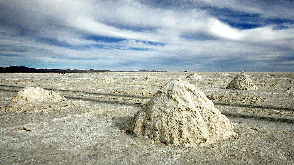 Die Uyuni-Salzwüste in Bolivien beherbergt eines der weltweit größten Lithiumvorkommen.