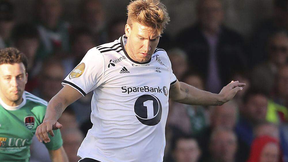 Nicklas Bendtner, zuletzt bei Rosenborg Trondheim im Einsatz