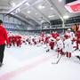 Saisonauftakt beim KAC. Das Training der Rotjacken hat begonnen