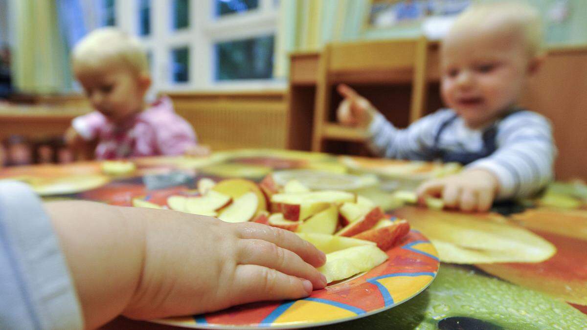 Kinderbetreuung für Kleinkinder soll ausgebaut werden (Sujetbild)