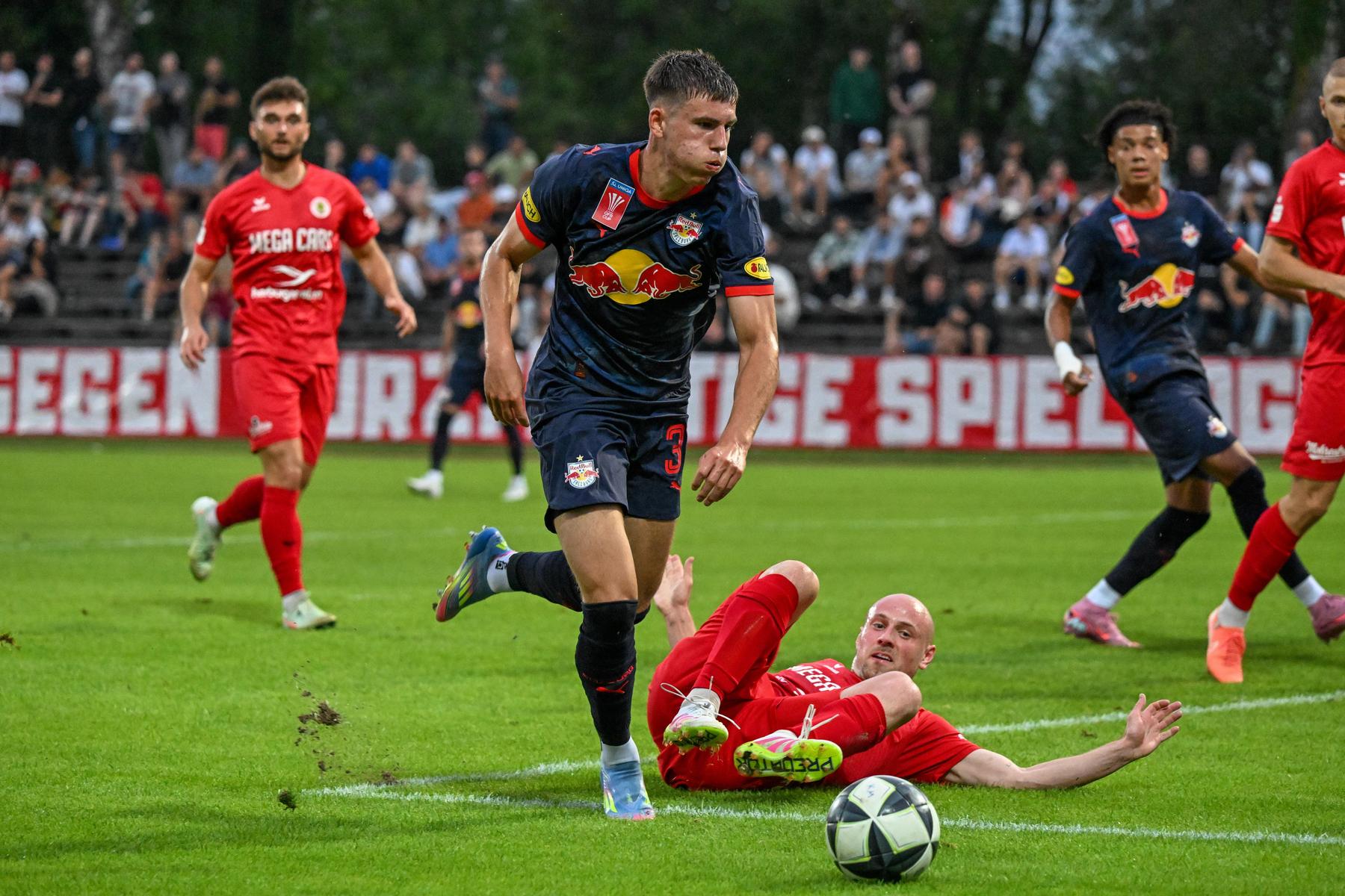 ÖFB-Cup: Salzburg müht sich gegen Dornbirn ins Achtelfinale
