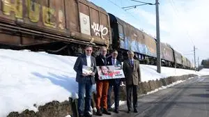 Von links: Hannes Poglitsch, Christoph Neuscheller, Herbert Zankl, Peter Unterluggauer