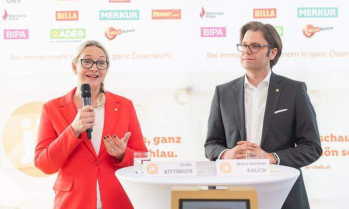 Die Geschäftsführer Ulrike Kittinger und Mario Günther Rauch