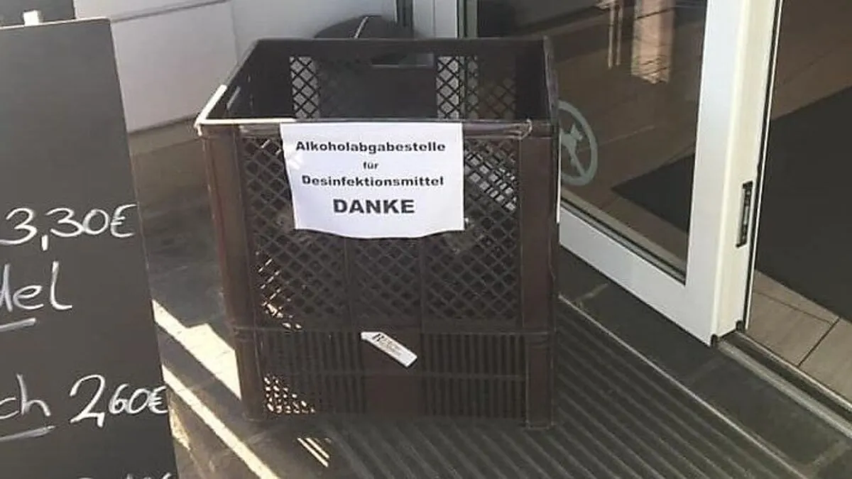 An mehreren Sammelstellen wird in Fürstenfeld und der nähreren Umgebung Alkohol gesammelt