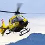 Rettungshubschrauber im Einsatz