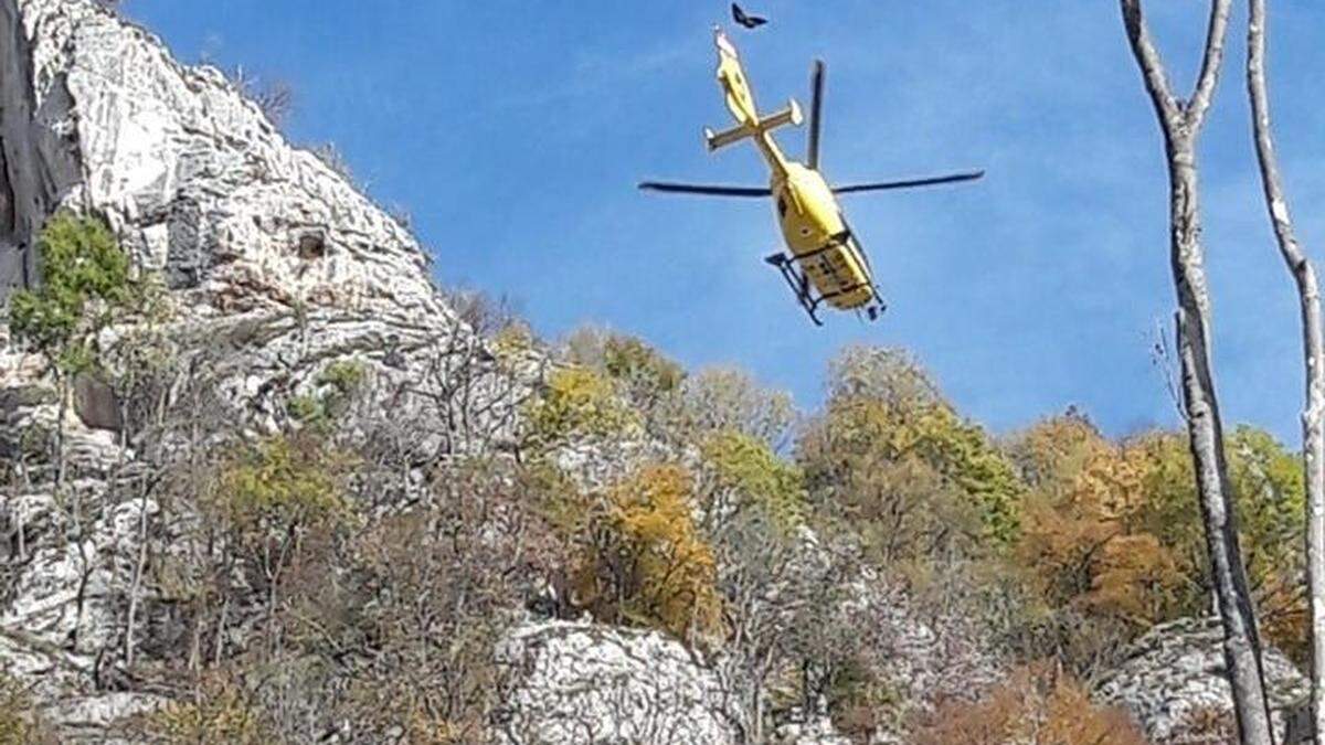 Seilbergung am Röthelstein