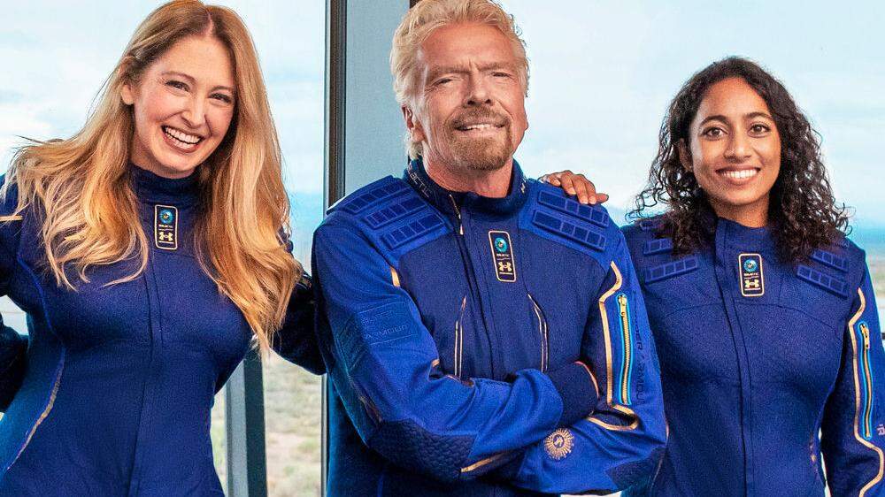 Richard Branson will am 11. Juli ins All abheben, auch zwei Astronautinnen fliegen mit