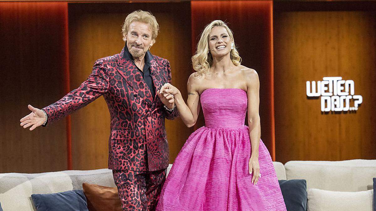 Wetten, dass..? mit Thomas Gottschalk und Michelle Hunziker 