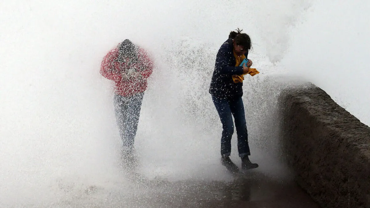 Weiterhin keine Entwarnung in der französischen Hafenstadt Biarritz