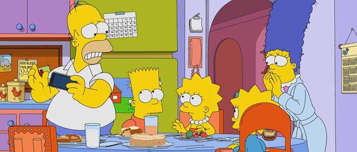 Trauer bei den Simpsons