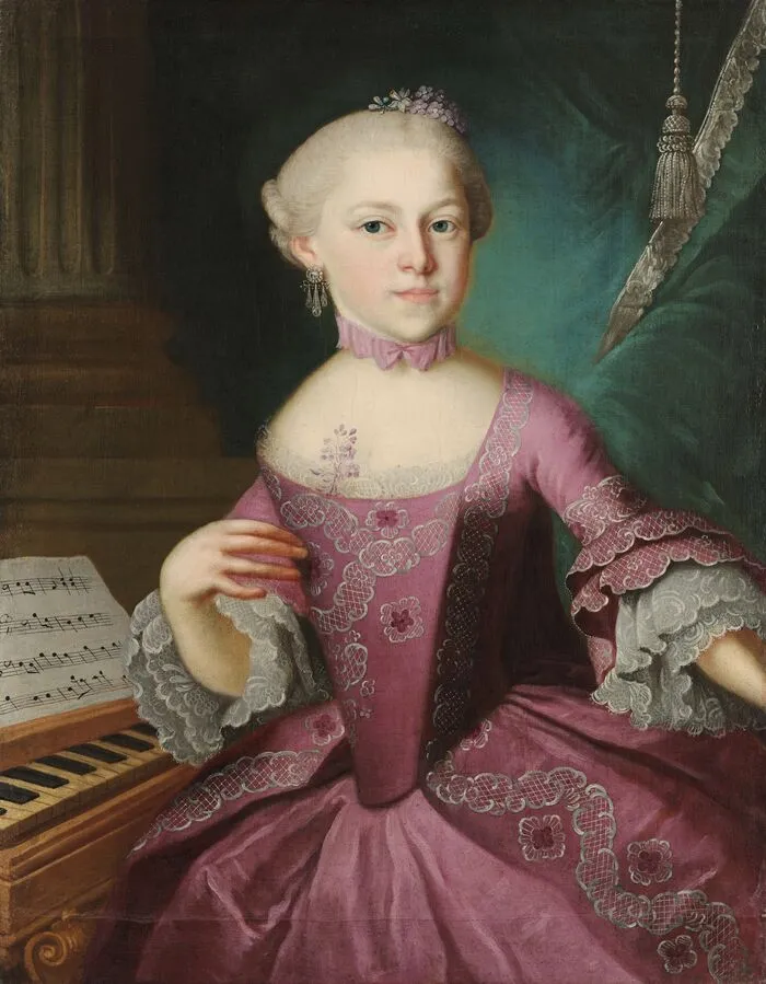 Maria Anna (Nannerl) Mozart als Kind (1763)