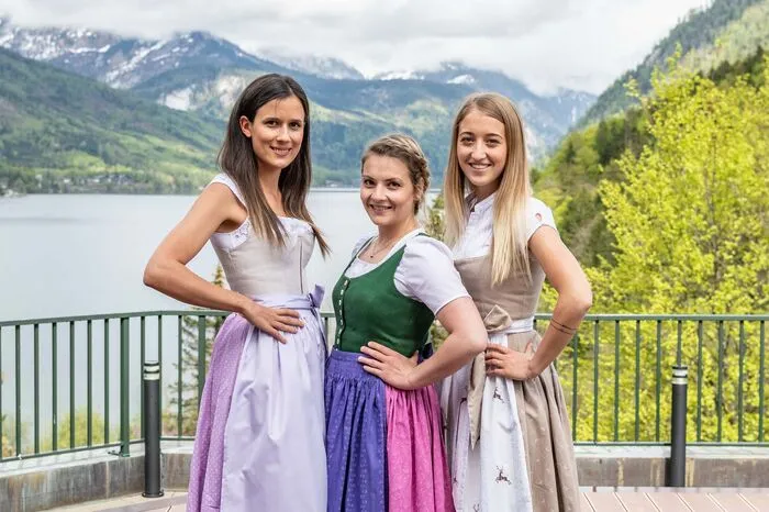 Drei Salzburgerinnen stehen auch im Finale: Melanie Lettner, Lisa Marie Schmid und (nicht im Bild:) Romana Moser. Sie ersetzt die leider ausgefallene Angelika Moisl
