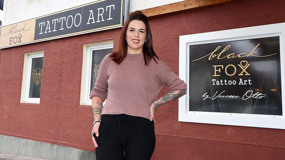 Vanessa Otto eröffnete ihr Tattoostudio in Waiern