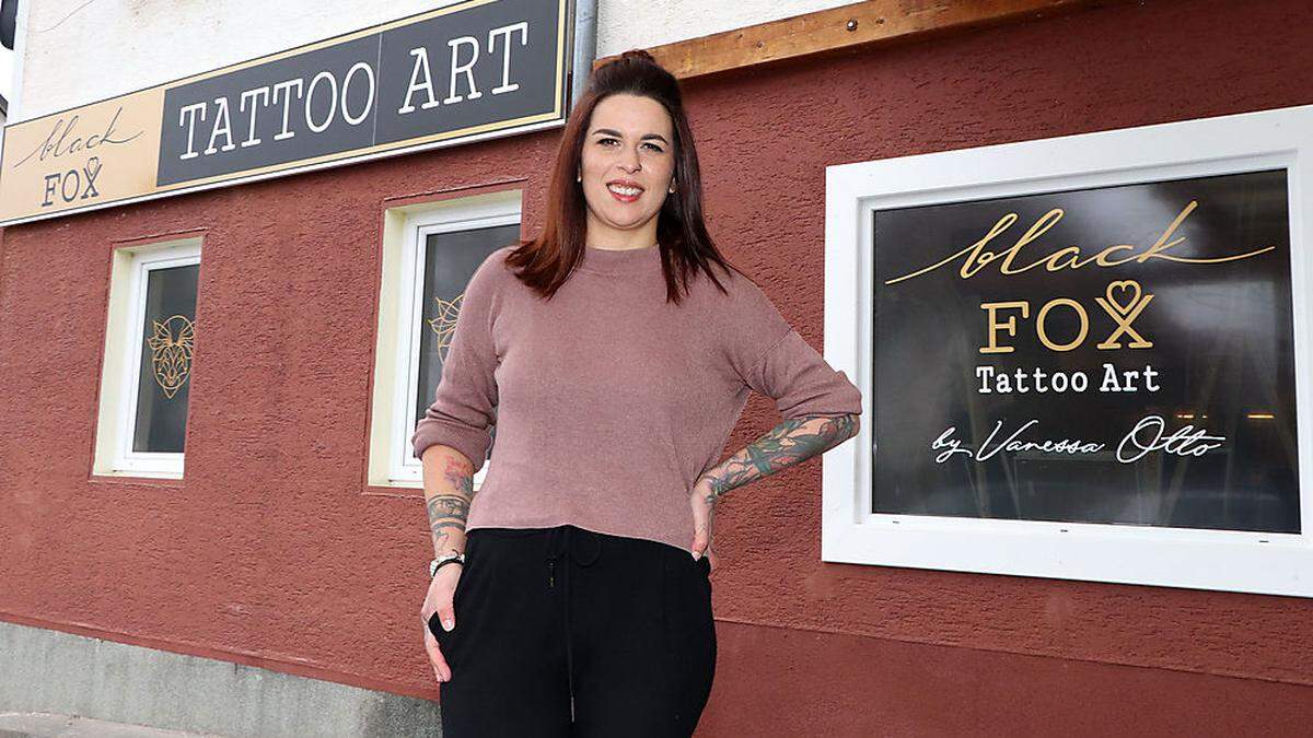 Vanessa Otto eröffnete ihr Tattoostudio in Waiern