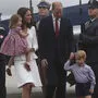 Die royale Familie ist in Polen eingetroffen