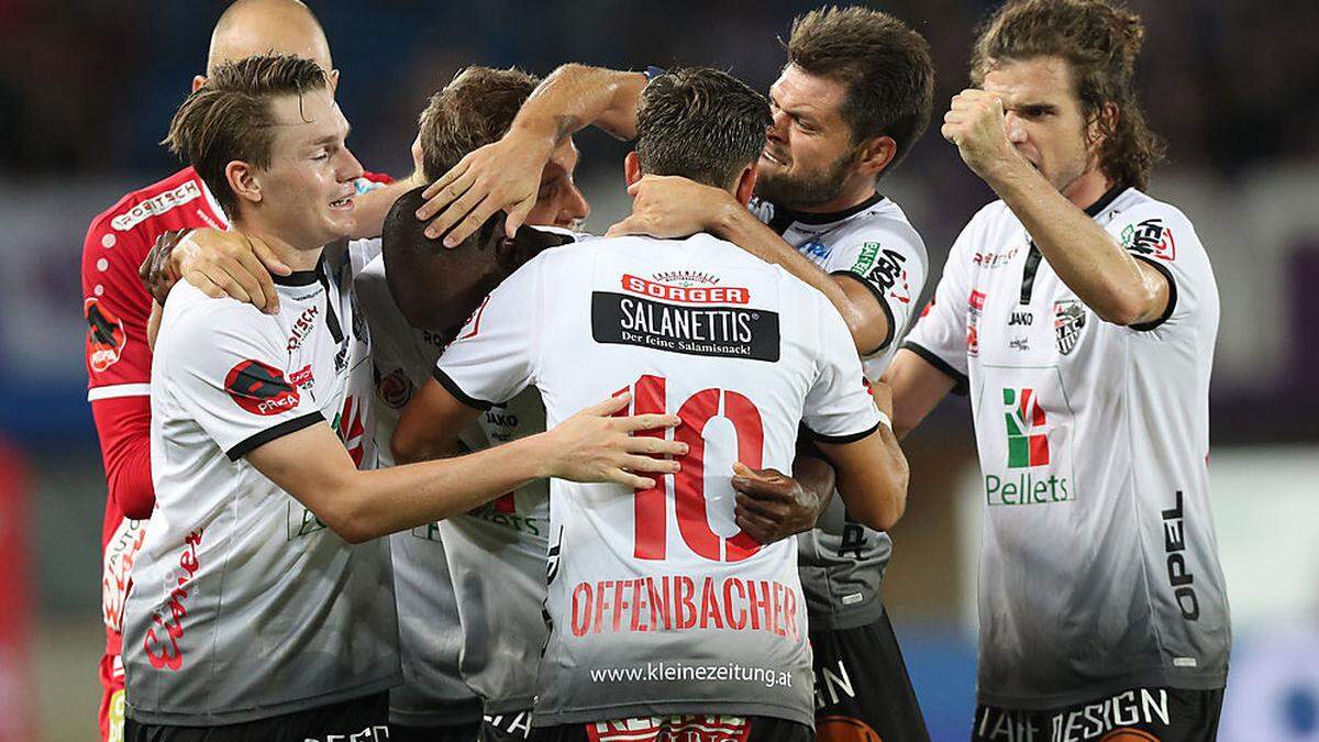 Ein Geheimnis des derzeitigen  WAC-Erfolgslaufs ist: der unglaubliche Teamspirit