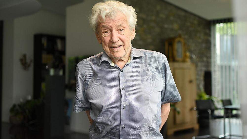 Jos Pirkner strotzt mit 94 Jahren noch immer voller Tatendrang