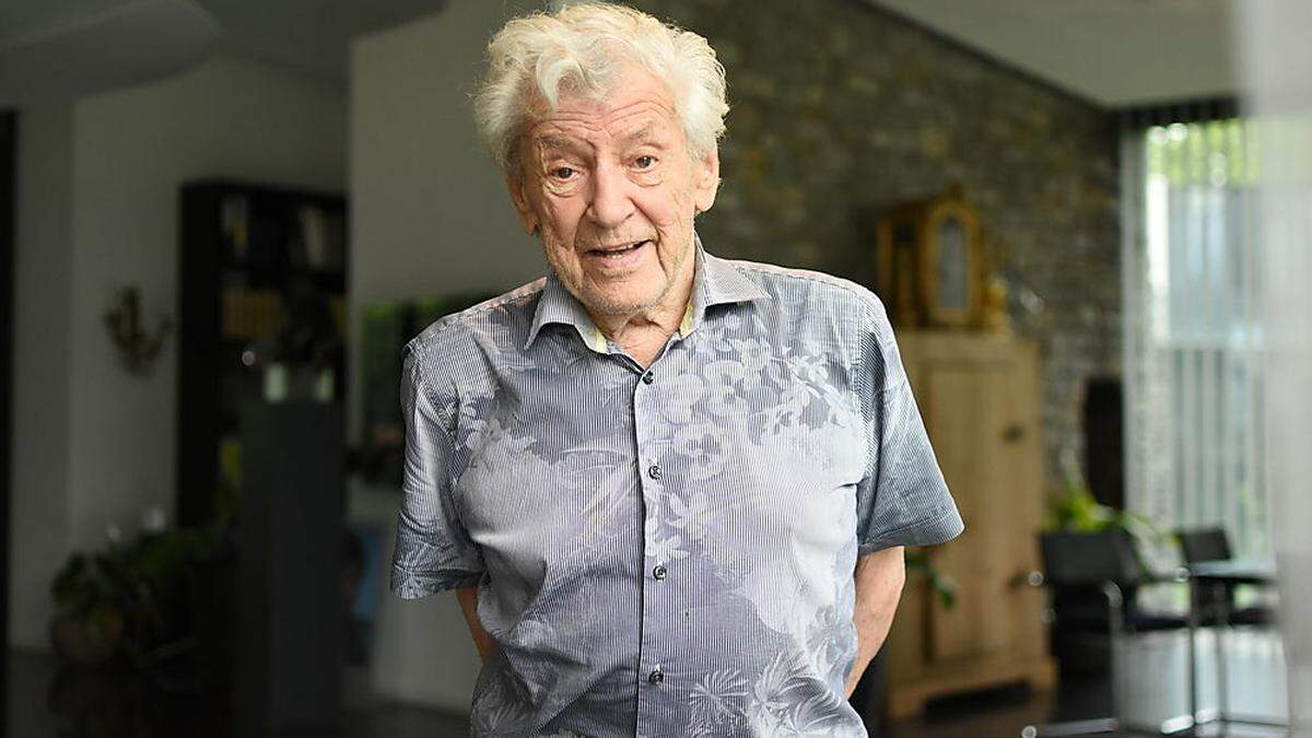 Jos Pirkner strotzt mit 94 Jahren noch immer voller Tatendrang