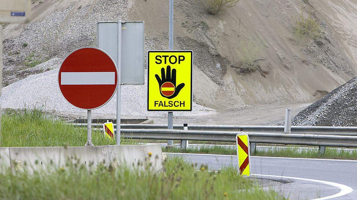 Geisterfahrer-Alarm gab es auf der Südautobahn