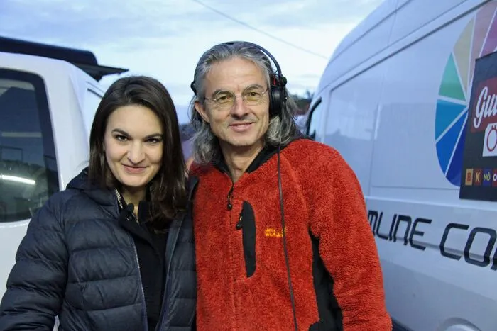 Veronika Schicho von den Dornrosen, beim Fotoshooting mit the great "MD"
