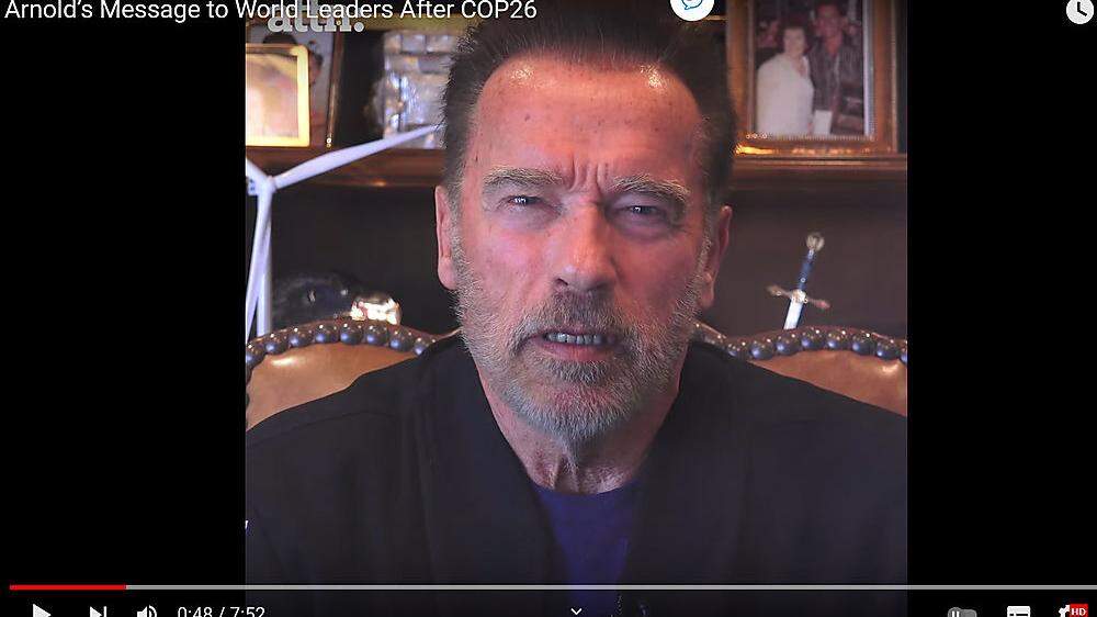 Schwarzenegger spricht Klartext