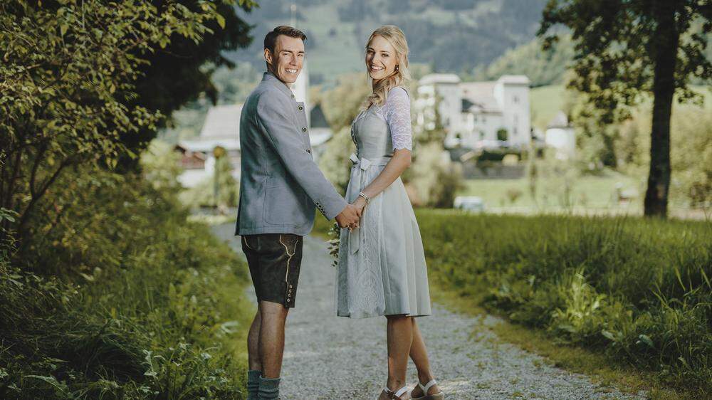 Stefan Kraft und Marisa haben im kleinen Kreis geheiratet