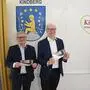 Bürgermeister Christian Sander und Musikschuldirektor Klaus Steinberger präsentierten die Highlights