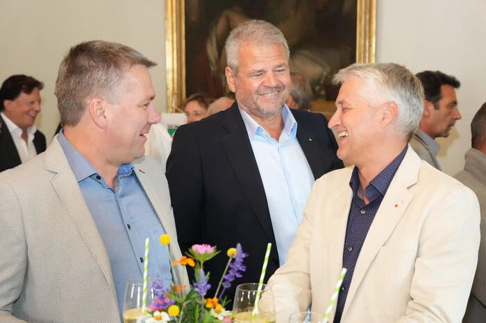 Andreas Unterrieder, Gerhard Köfer, Adolf Lackner