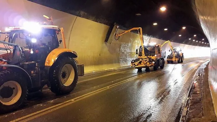 In den nächsten Wochen werden die Tunnel sauber gemacht