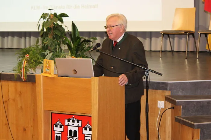 Albert Ulrich sprach die Begrüßungsworte.