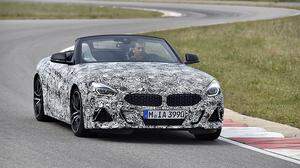 Noch im Tarnkleid. Die Montage des BMW Z4 bei Magna in Graz startet Ende 2018