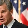 Der Direktor der US-Bundespolizei FBI  Christopher Wray 