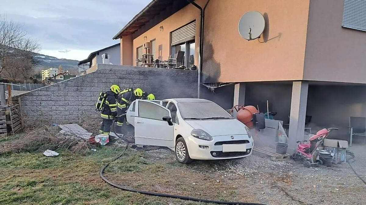 Der Brand konnte rasch gelöscht werden