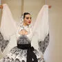 Lili Paul-Roncalli präsentierte das Kleid für Gössl