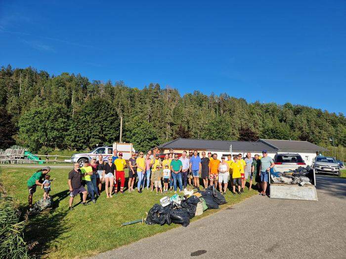 Im letzten Jahr wurden 300 Kilogramm aus der Drau gezogen 