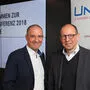 Harald Gutschi und Achim Güllmann (Geschäftsführung UNITO-Gruppe)