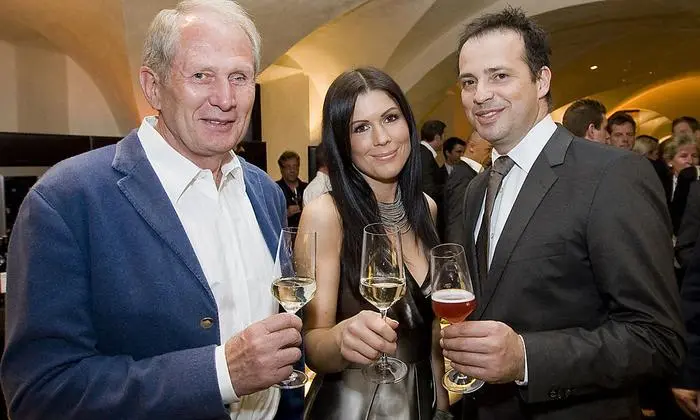 Hausherr am Mehlplatz, Helmut Marko, und die Köpfe hinter dem damaligen Aiola City, Judith und Gerald Schwarz