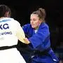 PARIS,FRANCE,27.JUL.24 - OLYMPICS, JUDO - Olympic Summer Games Paris 2024, -48kg, women. Image shows Ka Lee Wong (HKG) and Katharina Tanzer (AUT).
Photo: GEPA pictures/ Armin Rauthner