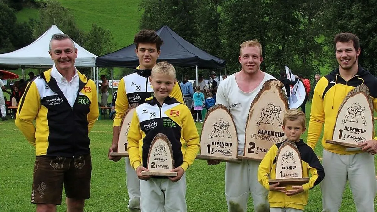 Die Klassensieger aus Osttirol freuten sich über ihre Erfolge 