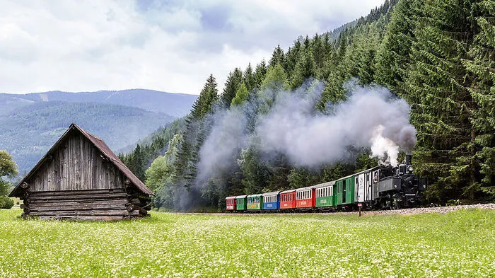 Für die Steiermark in die Vorausscheidung gehen die Murtalbahn ....